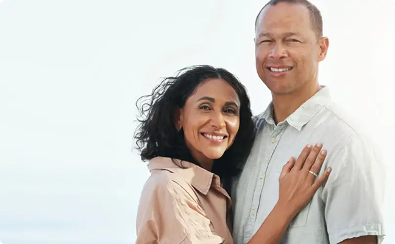 Warren and Susan, who retired three years early